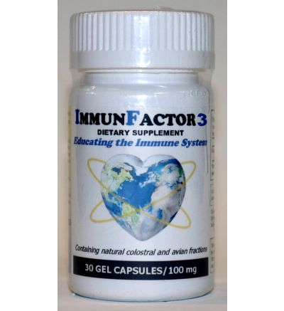 ImmunFactor 3 (30 Caps x 100 mg.)