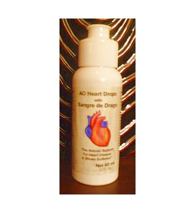 AO Heart Drops with Sangre de Drago  60ml (2fl.oz--80doses)