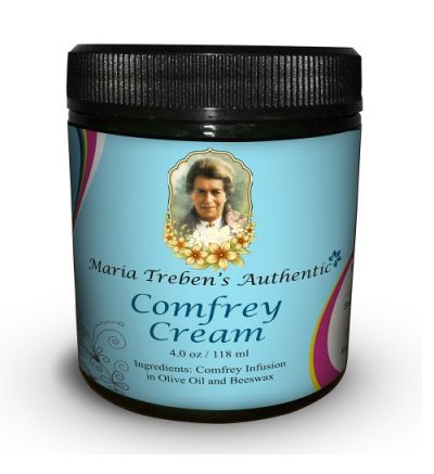 Maria Treben’s Authentic Comfrey Cream (4oz/118ml)