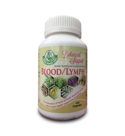  Botanical Support - Blood/Lymphoma - 120 Capsules x 500mg