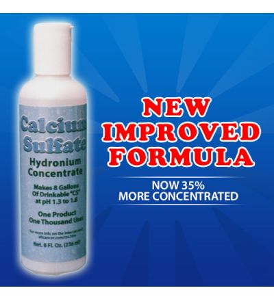 Calcium Sulfate Concentrate (8fl.oz solution) Formerly sold as H3O