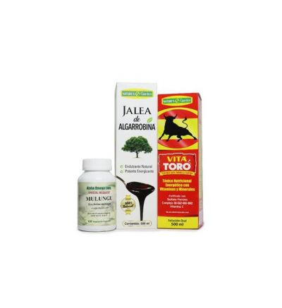 Depression Bundle --  Algarrobina, Mulungu, an VitaToro