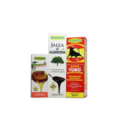 Anemia Bundle – Algarrobina, VitaToro, Ecuamiel