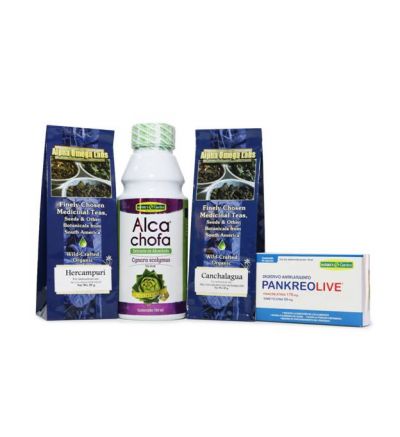 Weight Loss Assist Bundle – Alcachofa, Hercampuri, PankeoLive, Canchalagua