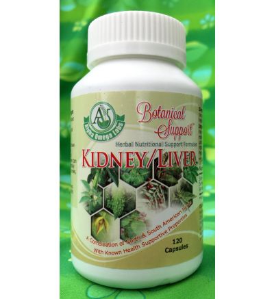 Botanical Support - Kidney/Liver - 120 Capsules x 500mg