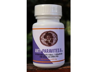 Anti-Paravites II (90 Capsules x 420 mg -- each capsule contains 25 mg. of ivermectin.)