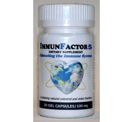 ImmunFactor 5 (30 Caps x 100 mg.)