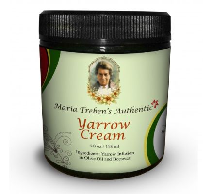 Maria Treben’s Authentic Yarrow Cream (4oz/118ml)