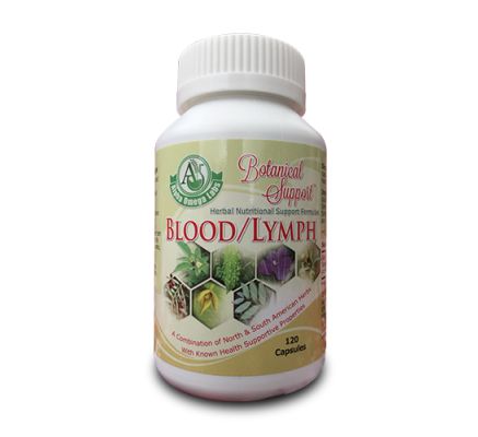  Botanical Support - Blood/Lymphoma - 120 Capsules x 500mg