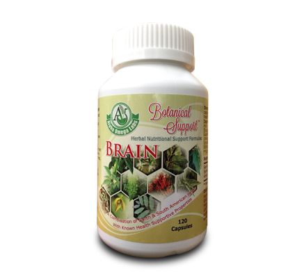 Botanical Support - Brain - 120 Capsules x 500mg