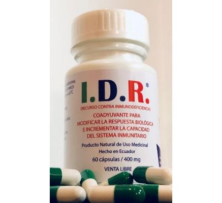 I.D.R. -- (clinically tested proprietary neem extract with immune building adjuncts) ---  (60 Capsules X 400 mg)