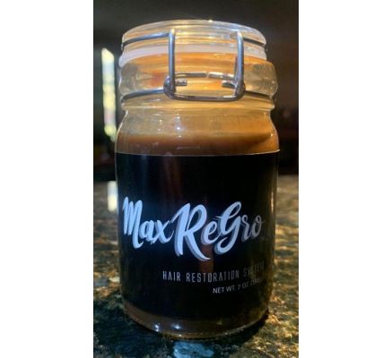 MaxReGro in a reusable, secure, glass jar -- 230g.